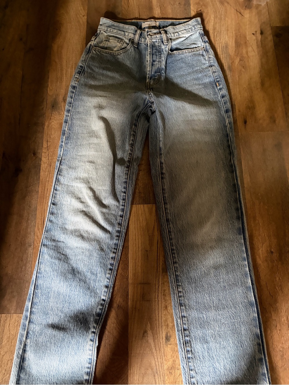 Classic womens Light Blue Denim Jeans